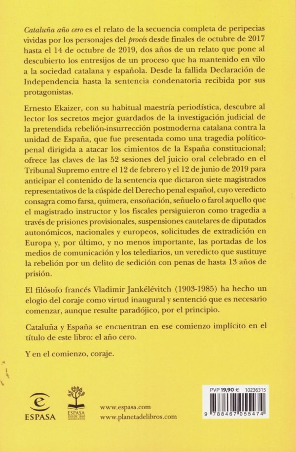 Cataluña año cero. El proceso, el juicio y la sentencia -40252