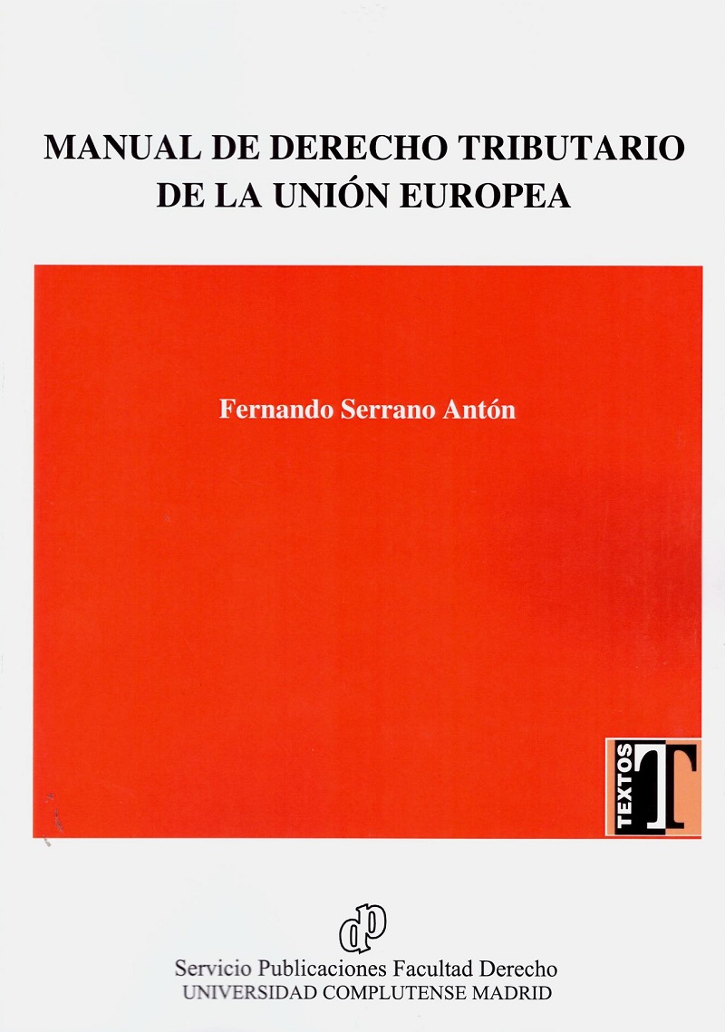 Manual de derecho tributario de la Unión Europea -0