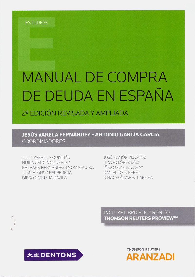Manual de compra de deuda en España 2019 -0