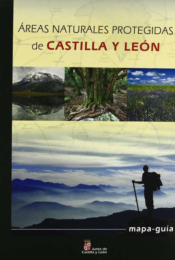 Áreas naturales protegidas de Castilla y León. Mapa-guía-0