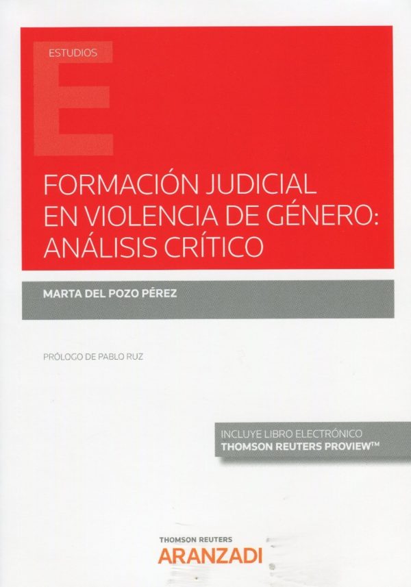 Formación judicial en violencia de género: análisis crítico -0