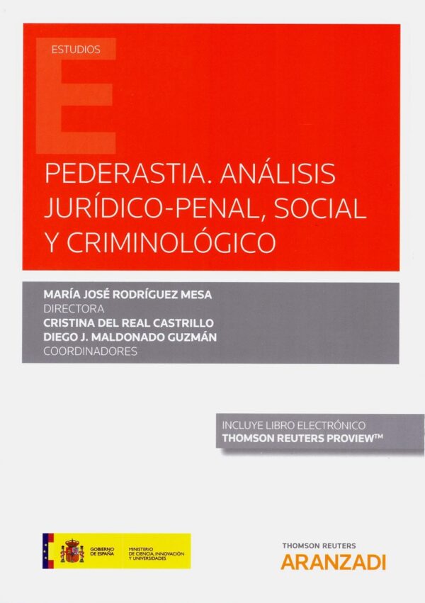 Pederastia. Análisis jurídico-penal, social y criminológico -0