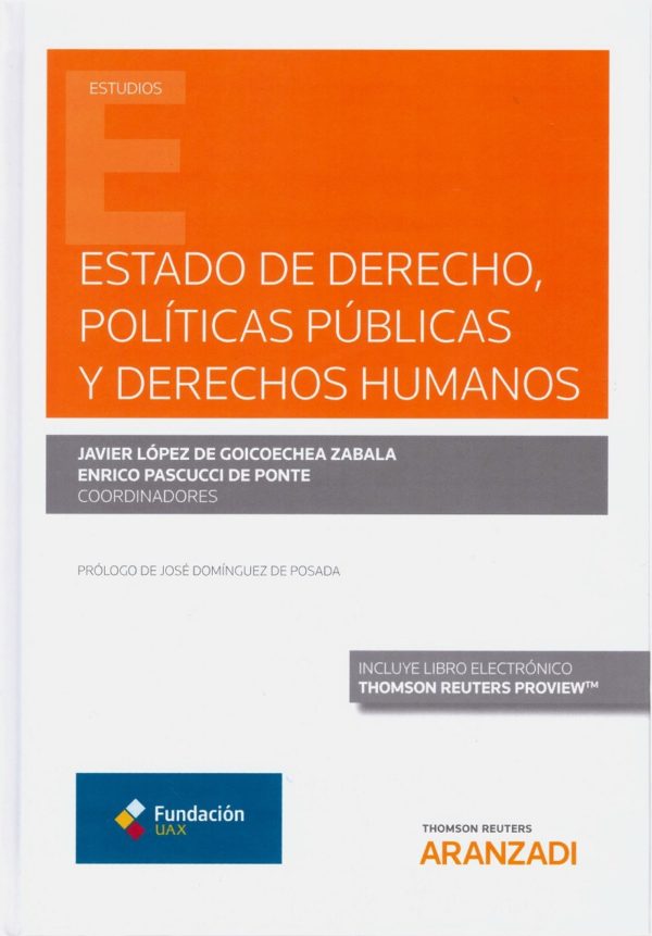 Estado de derecho, políticas públicas y derechos humanos -0