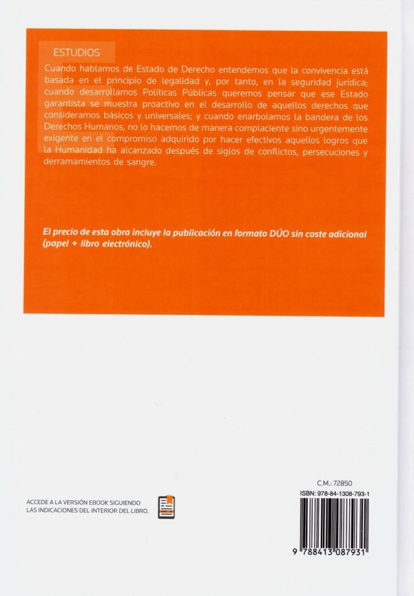 Estado de derecho, políticas públicas y derechos humanos -42452