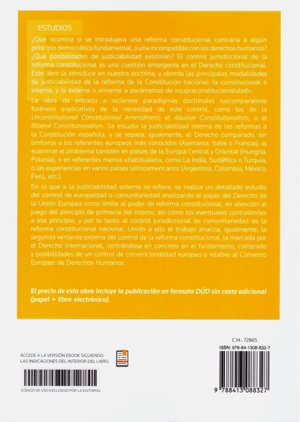 La triple justiciabilidad de las reformas constitucionales. Garantías jurisdiccionales nacionales, supranacionales e internacionales-42120