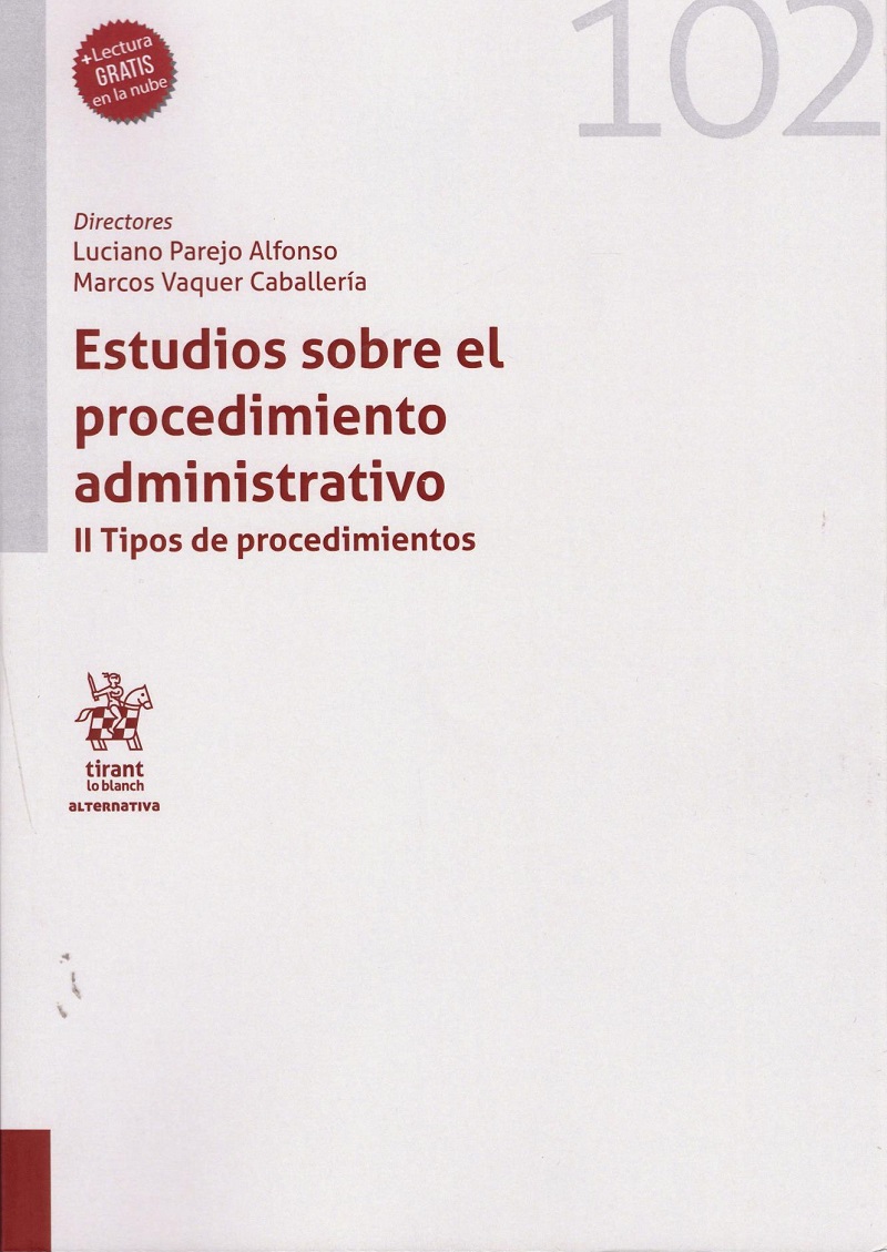 Estudios sobre el procedimiento administrativo. II Tipos de procedimientos-0