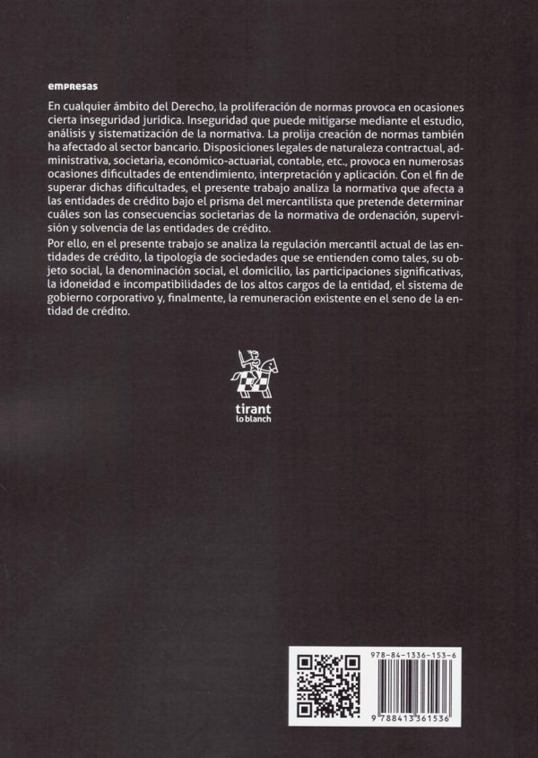 Ordenación Mercantil de las entidades de crédito -41424