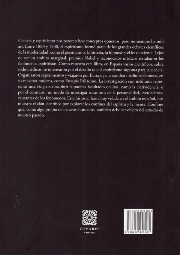 Ciencia y espiritismo en España (1880-1930) -40765