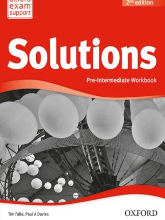 Solutions Pre-Intermediate. Workbook