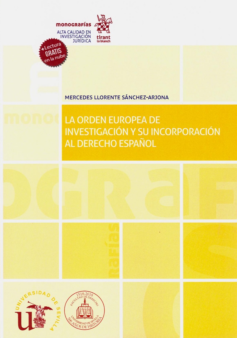 La orden europea de investigación y su incorporación al derecho español-0