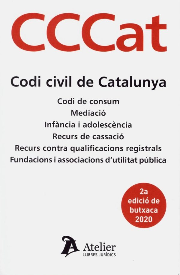 Codi Civil de Catalunya 2020 -0