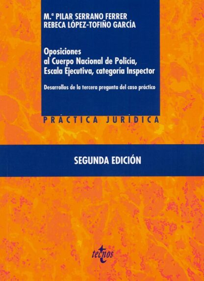 Oposiciones al cuerpo nacional de policia, escala ejecutiva, categoria inspector
