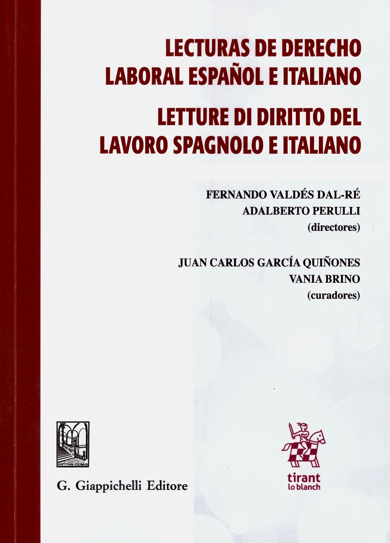 Lecturas de Derecho laboral español e italiano. Letture di Diritto del lavoro spagnolo e italiano-0