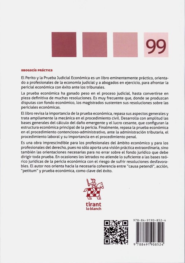 Perito y la prueba económica. Práctica en el procedimiento judicial -42709