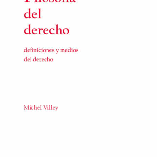 Filosofía del Derecho Definiciones y medios del derecho