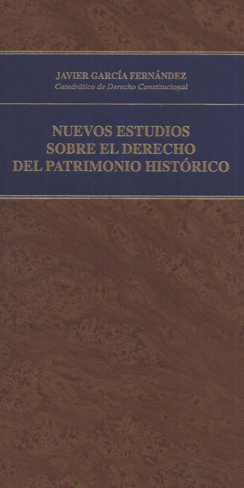 NUEVOS ESTUDIOS PATRIMONIO HISTORICO