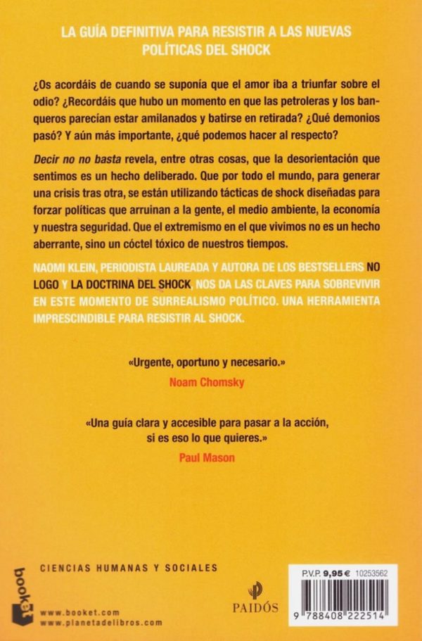 Decir no no basta. Contra las nuevas políticas del shock por el mundo que queremos-44318