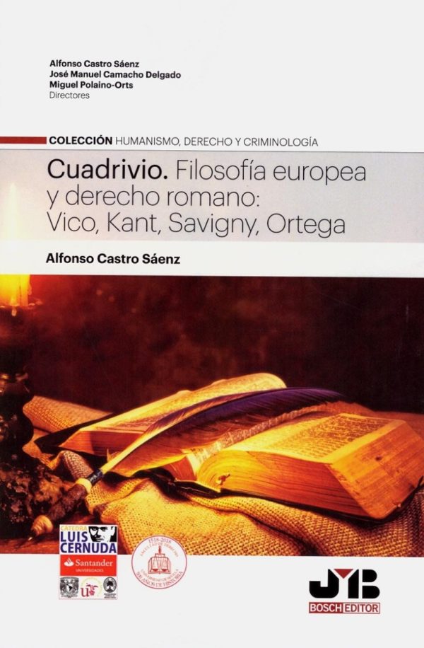 Cuadrivio. Filosofía europea y derecho romano: Vico, Kant, Savigny, Ortega-0