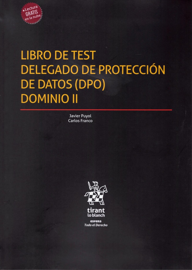 Libro de test delegado de protección de datos (DPO) Dominio II -0