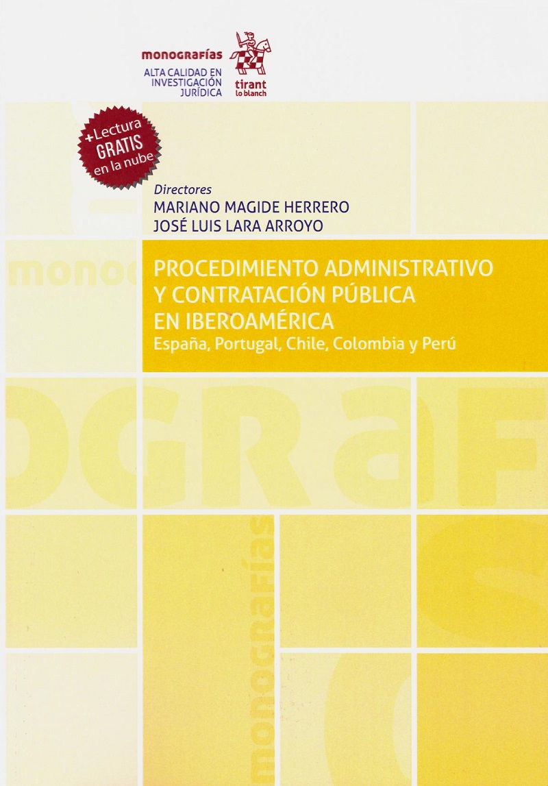 Procedimiento Administrativo y Contratación Pública en Iberoamérica. España, Portugal, Chile, Colombia y Perú-0