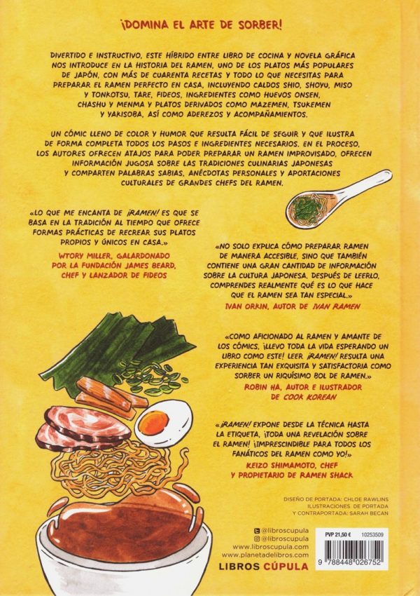 Ramen! Un libro de cocina en formato cómic -43166