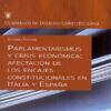 Parlamentarismos y crisis económica: afectación de los encajes constitucionales en Italia y España-0