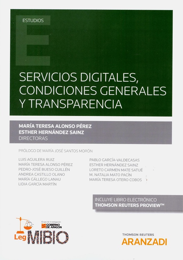 Servicios digitales, condiciones generales y transparencia -0