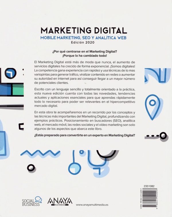 Marketing digital. Mobile marketing, SEO y analítica web -44761