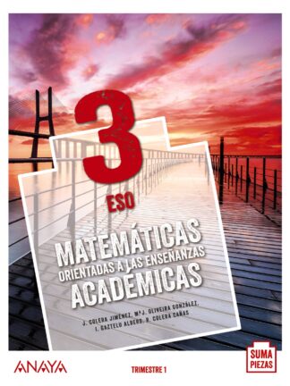Matemáticas orientadas a las Enseñanzas Académicas 3º ESO