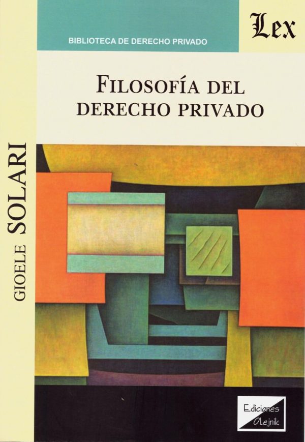 Filosofía del derecho privado -0