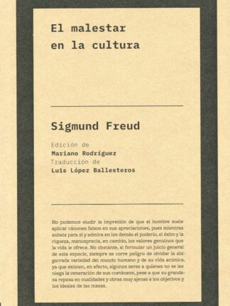 Malestar en la cultura