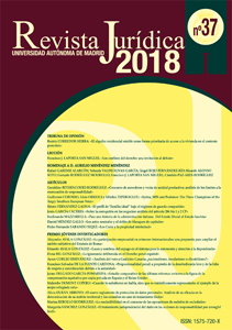 Revista Jurídica de la Universidad Autónoma de Madrid. Número 37. 2018 Papel -0
