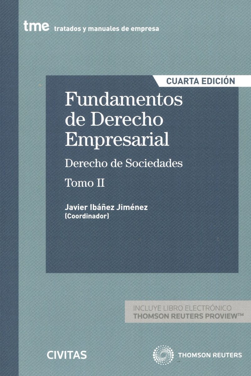 Fundamentos de Derecho Empresarial, 02. Derecho de Sociedades-0