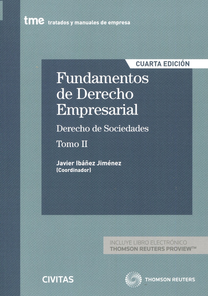 Fundamentos de Derecho Empresarial, 02. Derecho de Sociedades-0