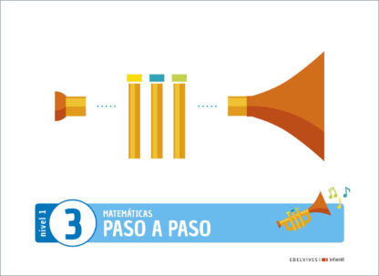 Matemáticas. Paso a paso. Nivel 1. Cuaderno 3