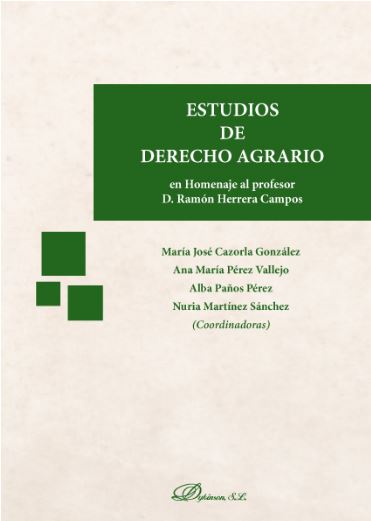 Estudios de Derecho Agrario. Homenaje al profesor D. Ramón Herrera Campos-0