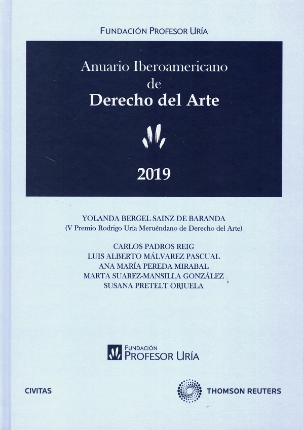 Anuario iberoamericano de derecho del arte 2019 -0