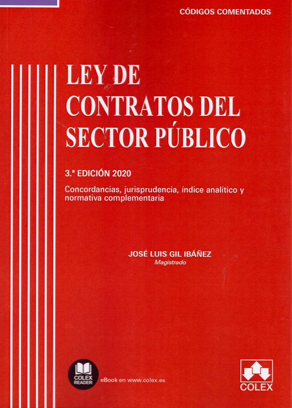 Ley de contratos del sector público 2020. Concordancias, jurisprudencia, índice analítico y normativa complementaria-0