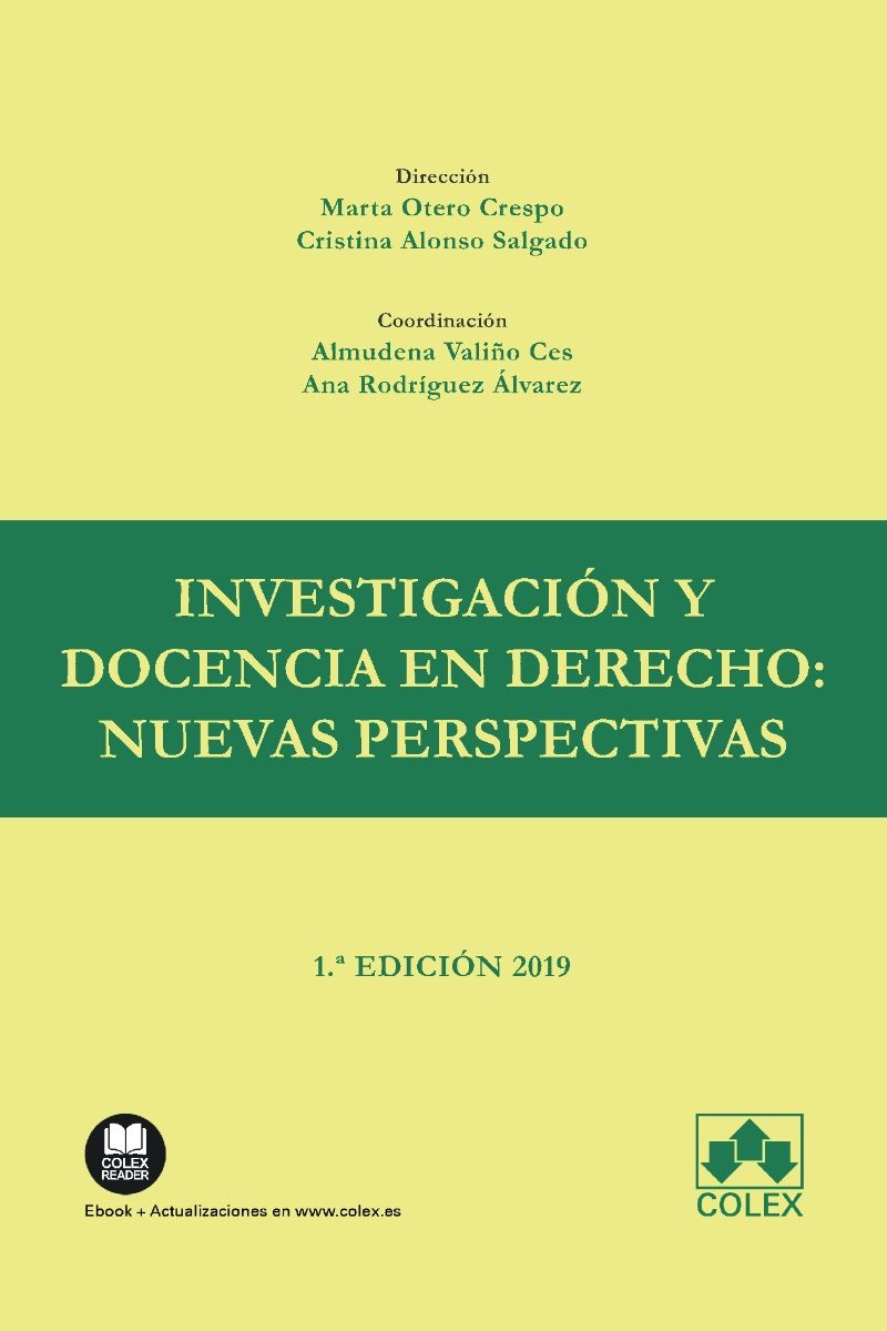 Investigación y docencia en derecho: nuevas perspectivas. -0