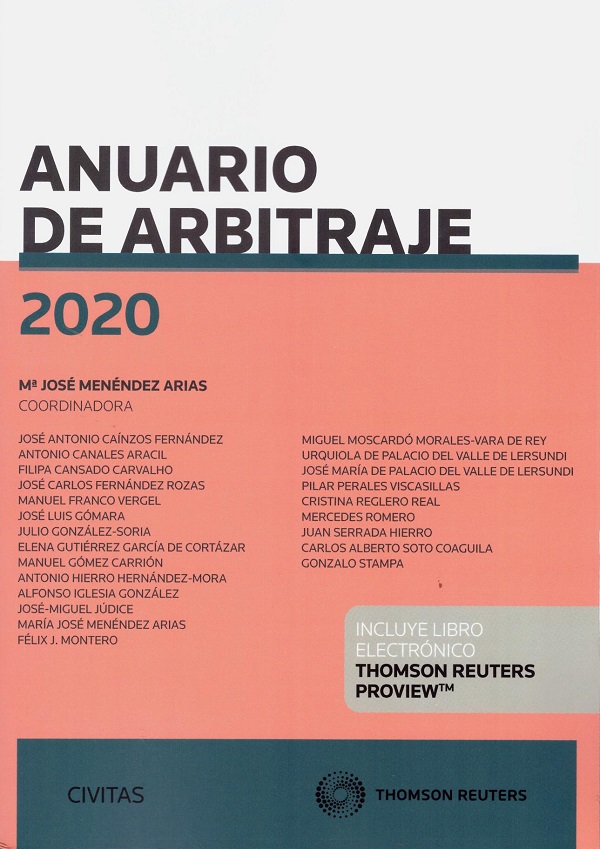 Anuario de arbitraje 2020 -0