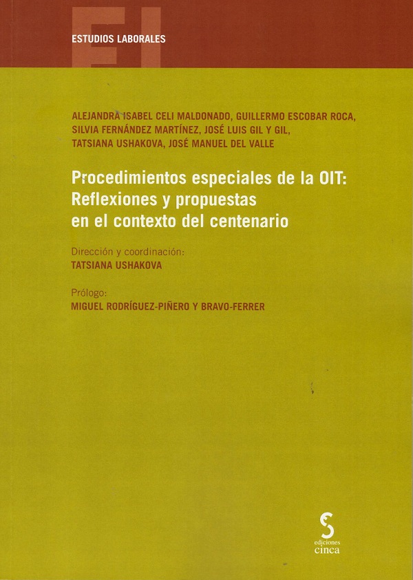 Procedimientos especiales de la OIT: Reflexiones y propuestas en el contexto del centenario-0