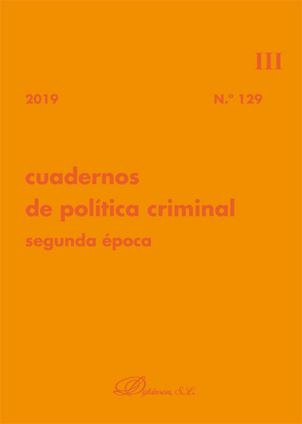 Cuadernos de Política Criminal 2020. Nº 129, 130 y 131-0