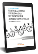 Ebook Registro de la Jornada y problemas en la determinación de la jornada efectiva de trabajo-0