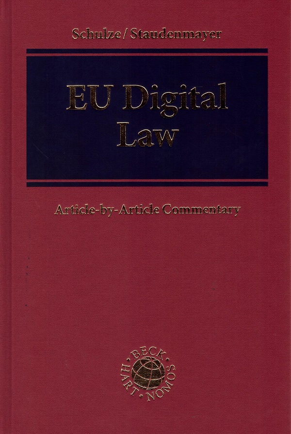 EU Digital law. Article by article commentary-0