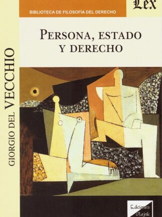 Persona, estado y derecho