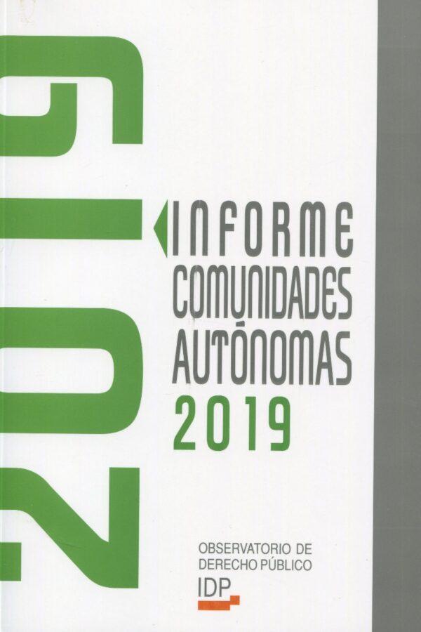 Informe Comunidades Autónomas 2019 -0