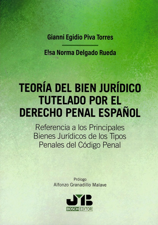 Teoría del bien jurídico tutelado por el derecho penal español. Referencia a los principales bienes jurídicos de los tipos penales del Código Penal-0