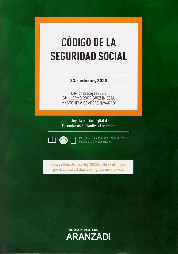 Código de la Seguridad Social 2020 -0