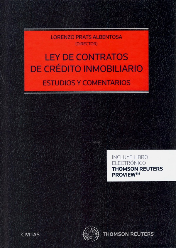 Ley de contratos de crédito inmobiliario. Estudios y comentarios-0