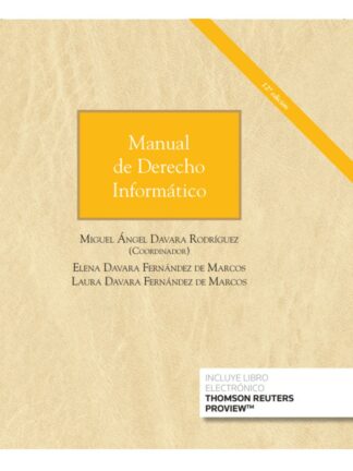 Manual de derecho informático